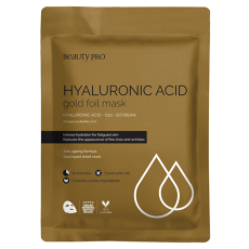 Hylauronic Acid Gold Foil Mask