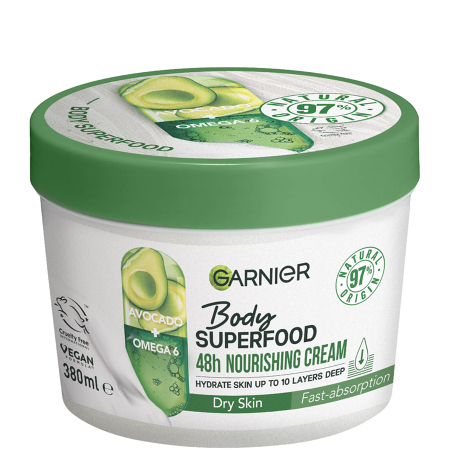 Body Superfood, Nourishing Body Cream, Avocado And Omega 6