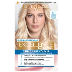 Excellence Crème Permanent Hair Dye Various Shades Ightest Natural Blonde