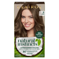 Natural Instincts Semi-permanent No Ammonia Vegan Hair Dye Various Shades 6 Light Brown