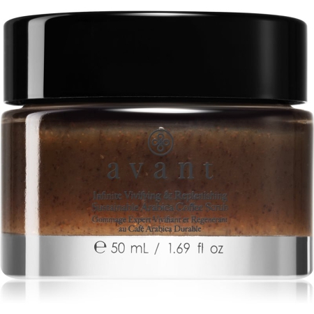 Sustainable Infinite Vivifying & Replenishing Sustainable Arabica Coffee Scrub Exfoliating Face Cleanser With Extracts Of Coffee 50 Ml