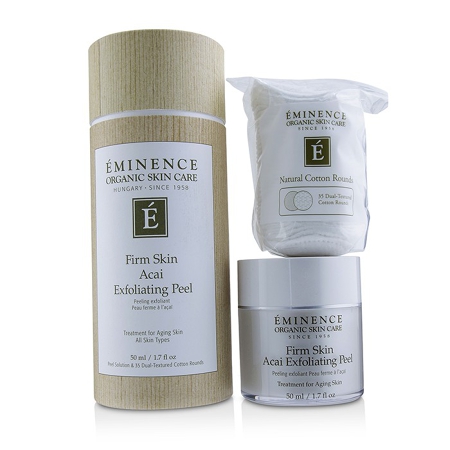 Firm Skin Acai Exfoliating Peel With 35 Dual-textured Cotton Rounds 50ml