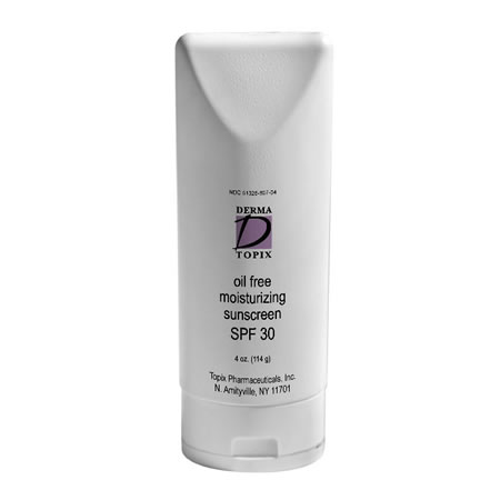 dermatopix oil free moisturizing sunscreen