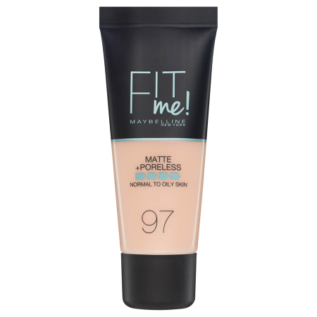 Fit Me! Matte And Poreless Foundation Various Shades 097 Natural