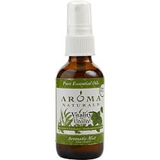 By Vitality Aromatherapy Aromatic Mist Spray . Uses The Essential Oils Of Peppermint & Eucalyptus To Create A Fragrance That Is Stimulating And Revitalizing. For Unisex