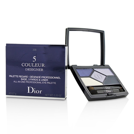 5 Couleurs Designer All In One Professional Eye Palette No. 208 Navy Design 5.7g