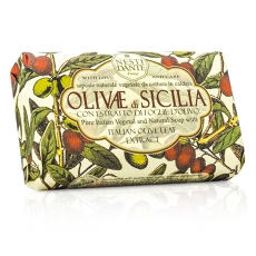 Natural Soap With Italian Olive Leaf Extract Olivae Di Sicilia 150g