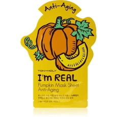 I'm Real Pumpkin Sheet Mask With Anti-wrinkle Effect 1 Pc