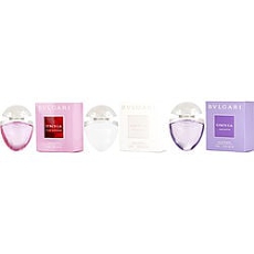 By Bulgari 3 Piece Mini Variety With Omnia Pink Sapphire & Amethyste & Crystalline All Are Eau De Toilette Minis For Women