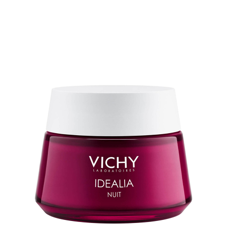 Idealia Night Recovery Anti-aging Cream With Hyaluronic Acid And Caffeine 1.69 Fl