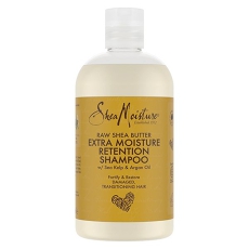 Sheamoisture Raw Shea Butter Silicone & Sulphate Free Extra Moisture Retention Shampoo For Damaged, Transitioning Hair