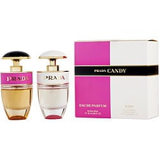 By Prada Set-prada Candy & Prada Candy Kiss And Both Are Eau De Parfum For Women