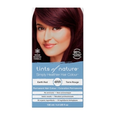 Permanent Hair Dye, Nourishes Hair & Covers Greys, 1 X 4rr Earth Red