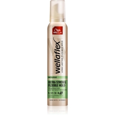 Wellaflex Flexible Ultra Strong Styling Mousse Ultra Strong Hold 200 Ml