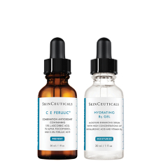 Refine And Hydrate Anti-aging Essentials Regimen With Vitamin C And Hyaluronic Acid