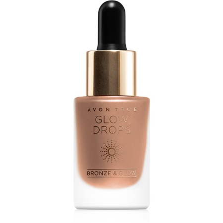 True Bronze & Glow Liquid Highlighter With Pipette Stopper Shade 14 Ml