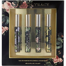 By Ellen Tracy 4 Piece Mini Variety With Ellen Tracy Courageous & Ellen Tracy Inspiring & Ellen Tracy Radiant & Ellen Tracy Confident And All Are Eau De Parfum Rollerball Minis For Women