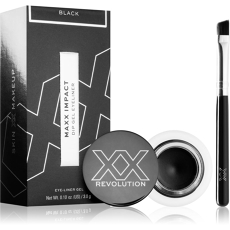 Maxx Impact Gel Eyeliner With Brush Shade Black G