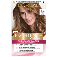Excellence Crème Permanent Hair Dye Various Shades 6.3 Natural Blonde
