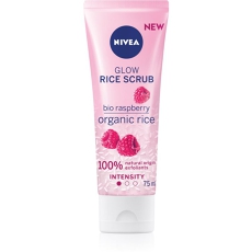 Rice Scrub Raspberry Brightening Scrub For Sensitive Skin 75 Ml