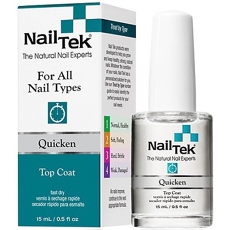 Quicken Top Coat Womens Nail Tek Nail & Cuticle Treatments