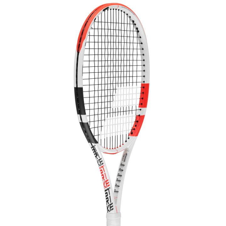 Pstrike 16/19 Tennis Racket White/red/blk