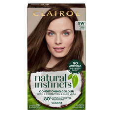 Natural Instincts Semi-permanent No Ammonia Vegan Hair Dye Various Shades 5w Medium Warm Brown