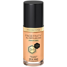 Facefinity All Day Flawless 3 In 1 Vegan Foundation Various Shades W76 Warm Golden