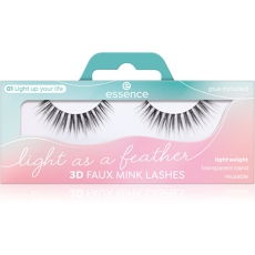 Light As A Feather 3d Faux Mink False Eyelashes 01 Light Up Your Life 2 Pc