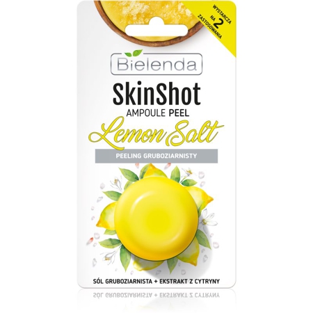 Skin Shot Lemon Salt Coarse-grained Peeling For Face 8 G