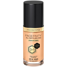 Facefinity All Day Flawless 3 In 1 Vegan Foundation Various Shades W62 Warm Beige