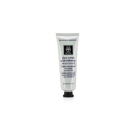 By Apivita Face Scrub With Bilberry Brightening/ For Women
