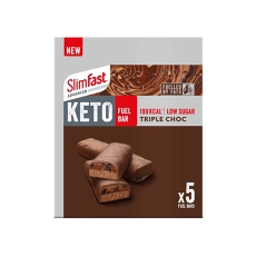 Slimfast Advanced Keto Fuel Bar Triple Chocolate