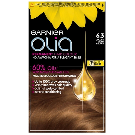 Olia Permanent Hair Dye Various Shades Olden Light Brown