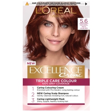 Excellence Crème Permanent Hair Dye Various Shades 5.6 Rich Auburn