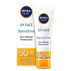 Sun Uv Face Soothing Sensitive Sun Cream Spf50+
