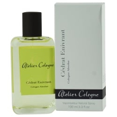 By Atelier Cologne Cedrat Enivrant Cologne Absolue Pure Perfume With Removable Spray Pump For Unisex