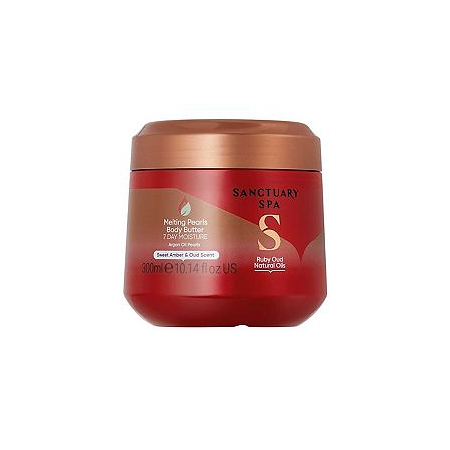 Spa Ruby Oud Natural Oils Melting Pearl Body Butter