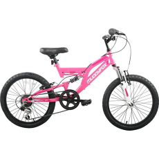 Recoil 20 Inch Girls Mountain Bike Pink/white