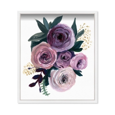 Purple Ranunculus Framed Print