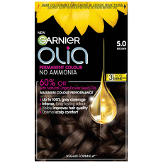 Olia Permanent Hair Dye Various Shades 5.0 Brown