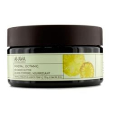 By Ahava Mineral Botanic Velvet Body Butter Tropical Pineapple & White Peach/ For Women
