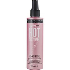 By Sexy Hair Hot Sexy Hair Support Me Heat Protection Setting Hairspray For Unisex