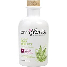 By Cannafloria Be Clear Hemp Bath Fizz Blend Of Eucalyptus & Tea Tree For Unisex