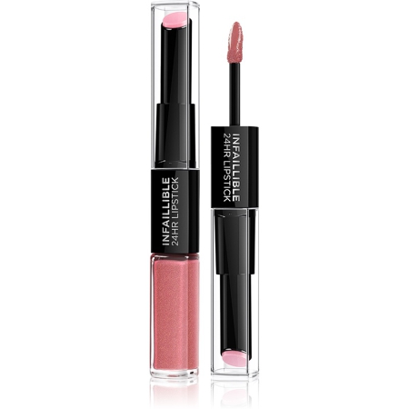 Infallible Long-lasting Lipstick And Lip Gloss 2 In 1 Shade 110 Timeless 5 Ml