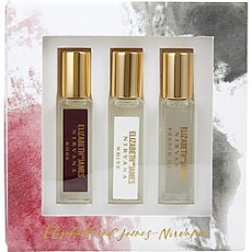 By Elizabeth And James 3 Piece With Nirvana Rose & Nirvana White & Nirvana French Grey And All Are Eau De Parfum Rollerball Mini For Women