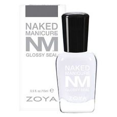 Naked Manicure Glossy Seal Top Coat Womens Zoya