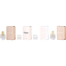 By Chloe 4 Piece Womens Variety With Nomade Eau De Parfum 2 & Chloe New Eau De Parfum & Chloe New Eau De Toilette And All Minis For Women