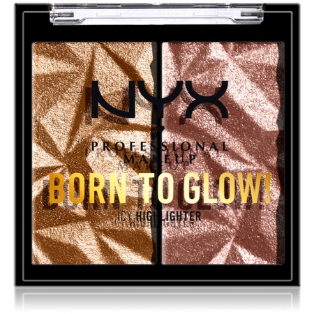 Born To Glow Icy Highlighter Highlighter Palette Shade 08 Bout The Bronze 5,7 G